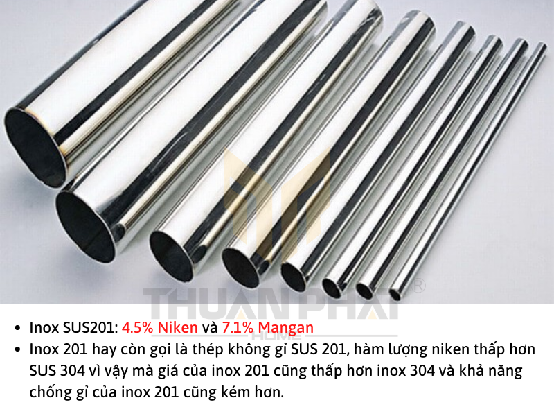Inox 201 – Vật Liệu Inox Phổ Thông Với Chi Phí Tối Ưu